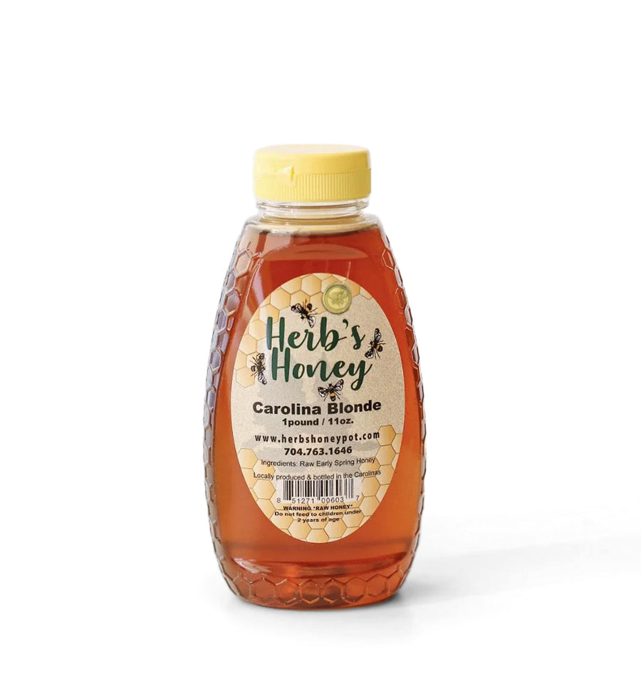 Raw Seasonal Honey by Herb's - 16 oz