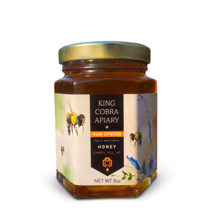 Raw Wildflower Honey by King Cobra Apiary - 8 oz